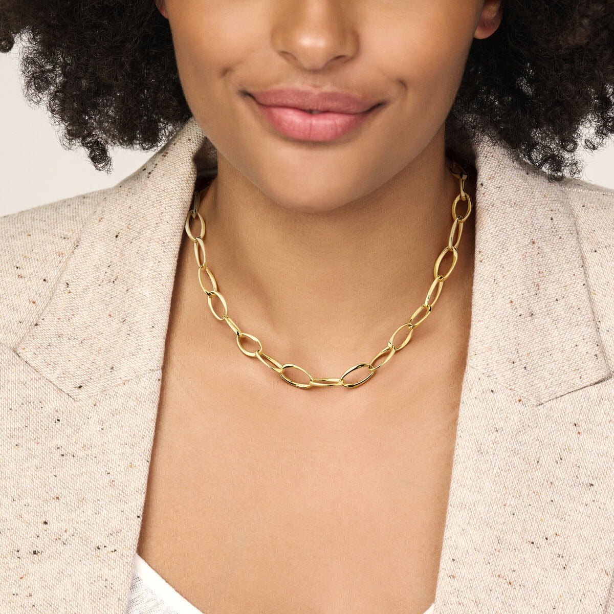 Collana in oro 14k – maglie da 10,5 mm