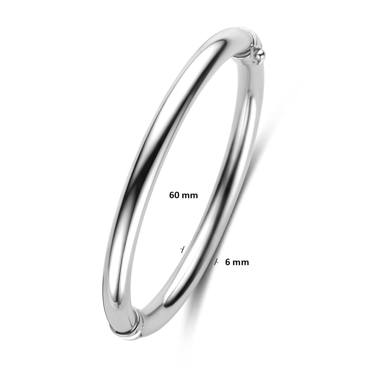 Bracciale bangle in argento – lineare, elegante e senza tempo