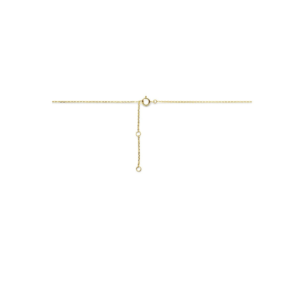 Collana in oro giallo 9k con cuoricino