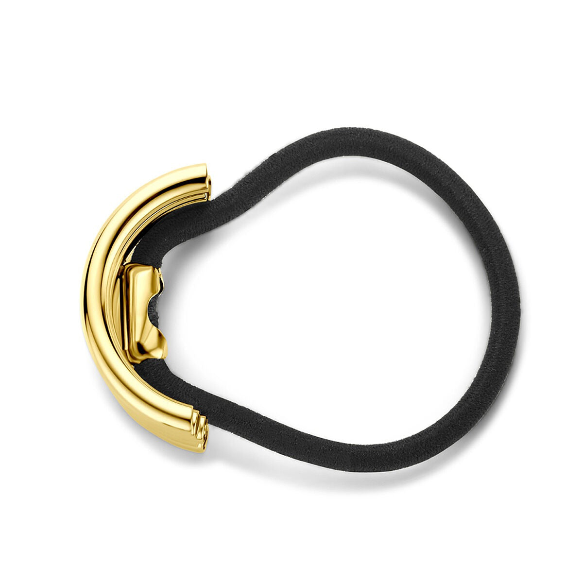 Hair cuff in acciaio color oro – con ion plating durevole