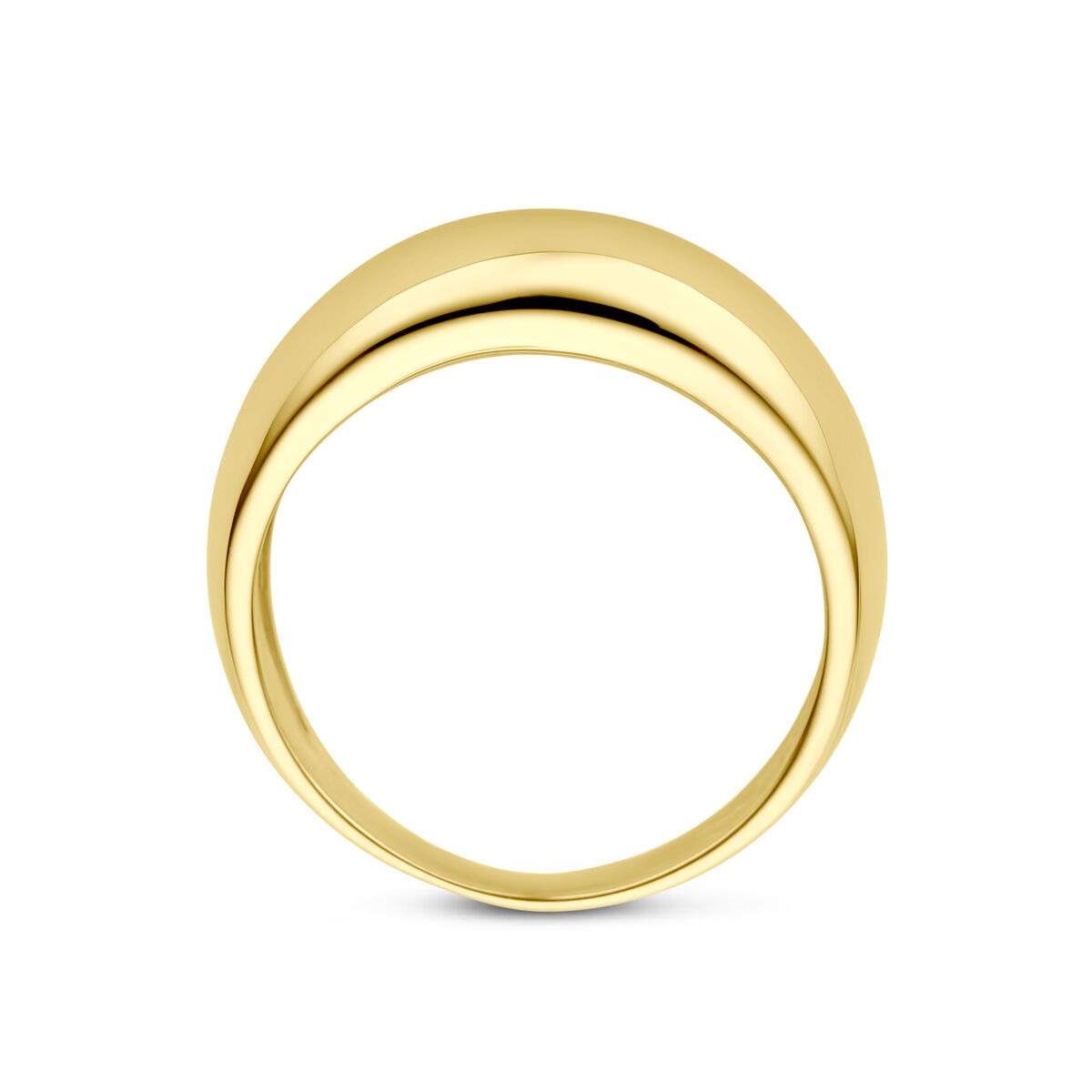 Anello in oro giallo 14k 7.5mm