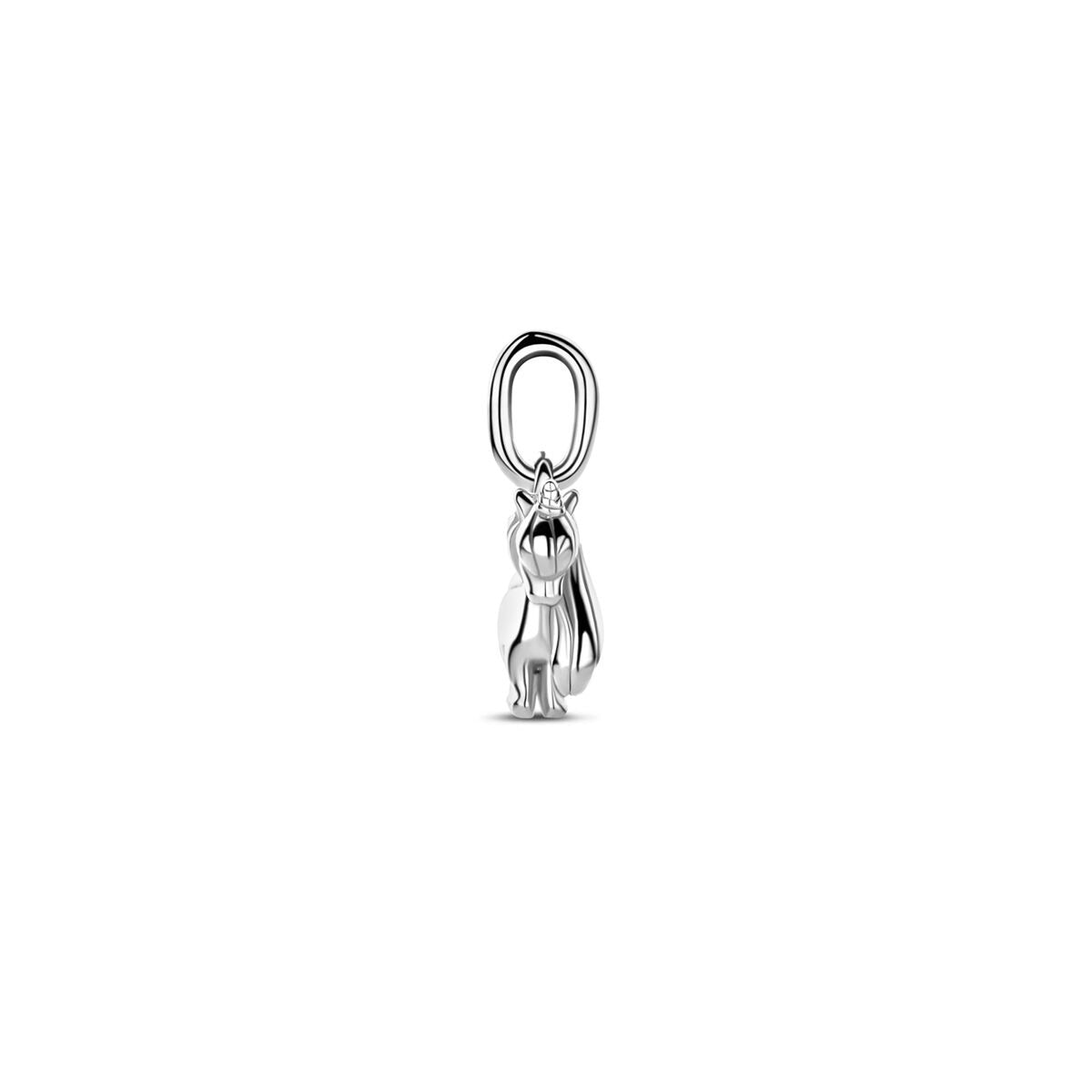 Ciondolo bambino in argento unicorno – argento 925 rodiato 12 mm