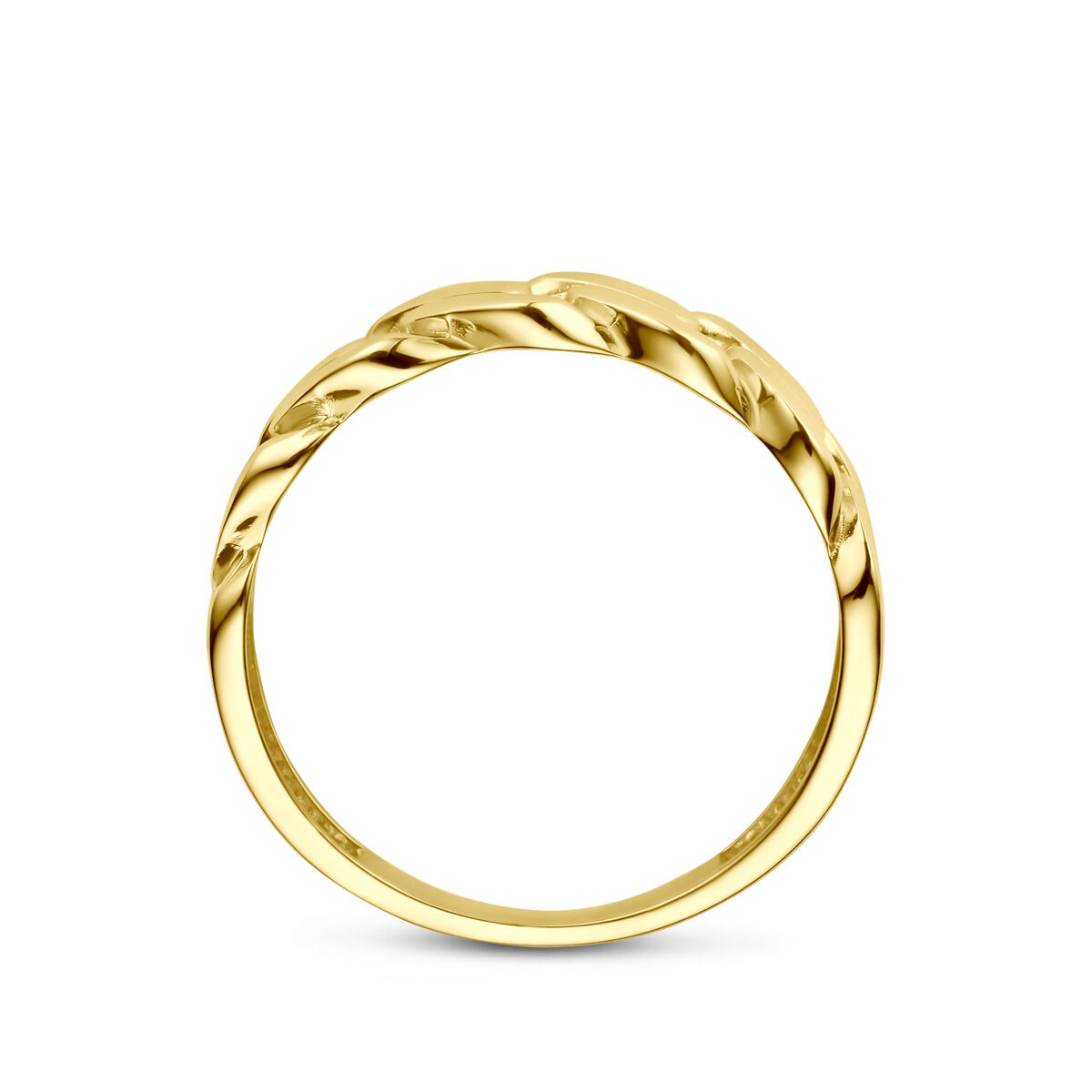 Anello in oro 14K donna – largo 5,5 mm