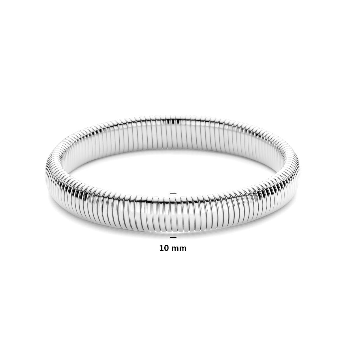 Bracciale da donna in acciaio design tubogas