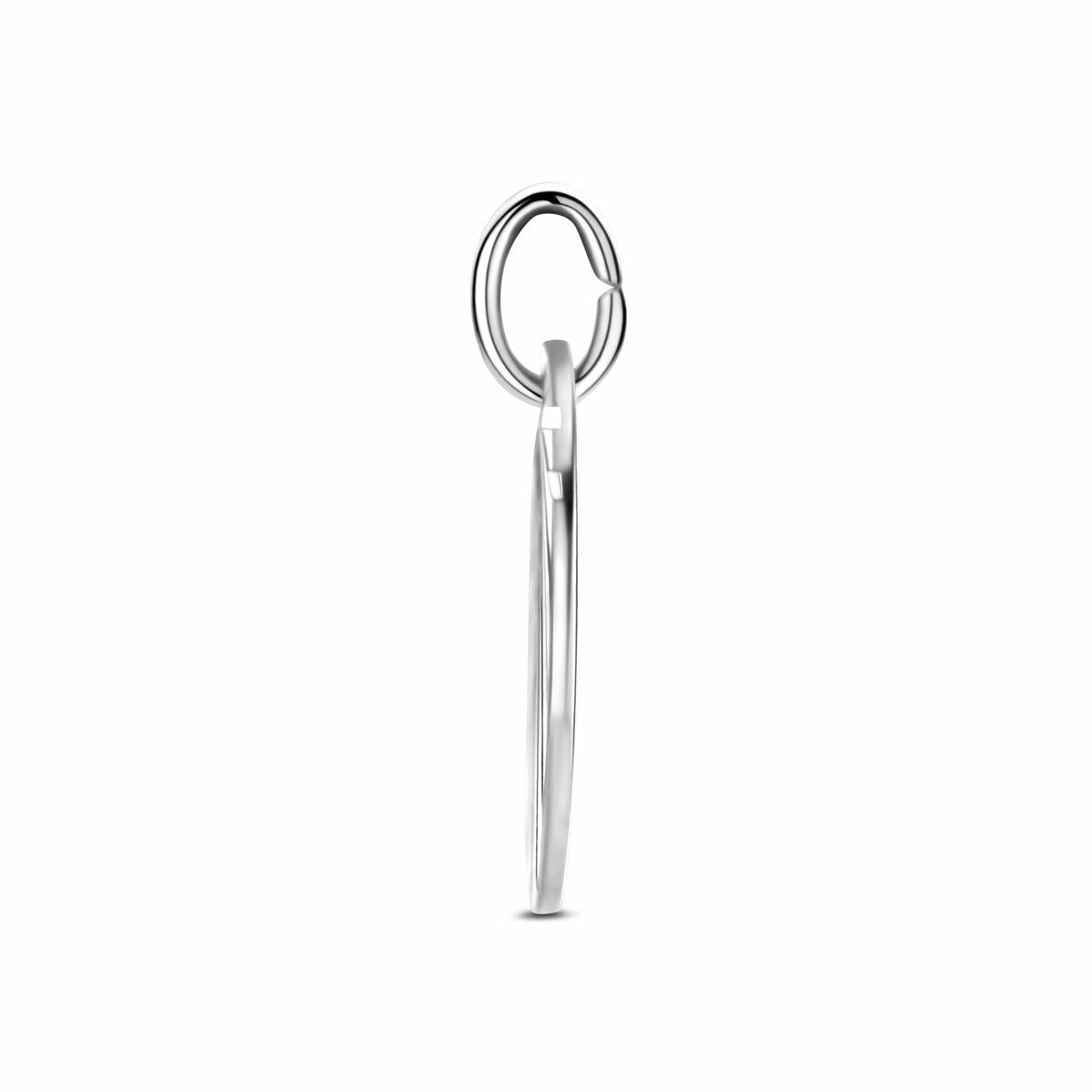 Ciondolo in argento 925 rodiato – 17 mm