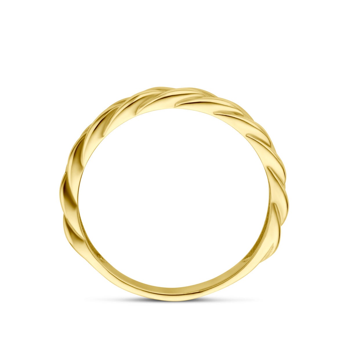 Anello da donna color oro giallo 9k – elegante e senza tempo