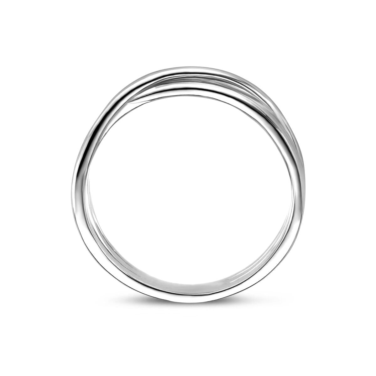 Anello in argento rodiato 5.5 mm