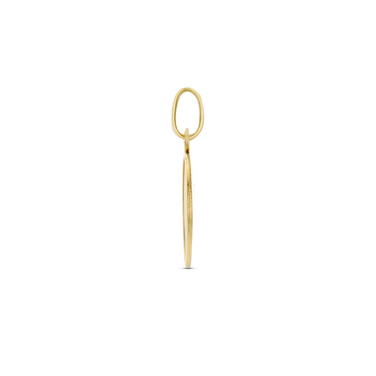 Ciondolo da incidere in oro giallo 14k – discreto e significativo