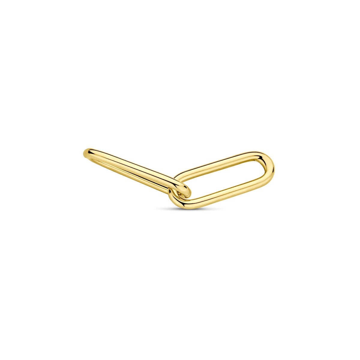 Elemento di collegamento in oro giallo 14k per cordoncino