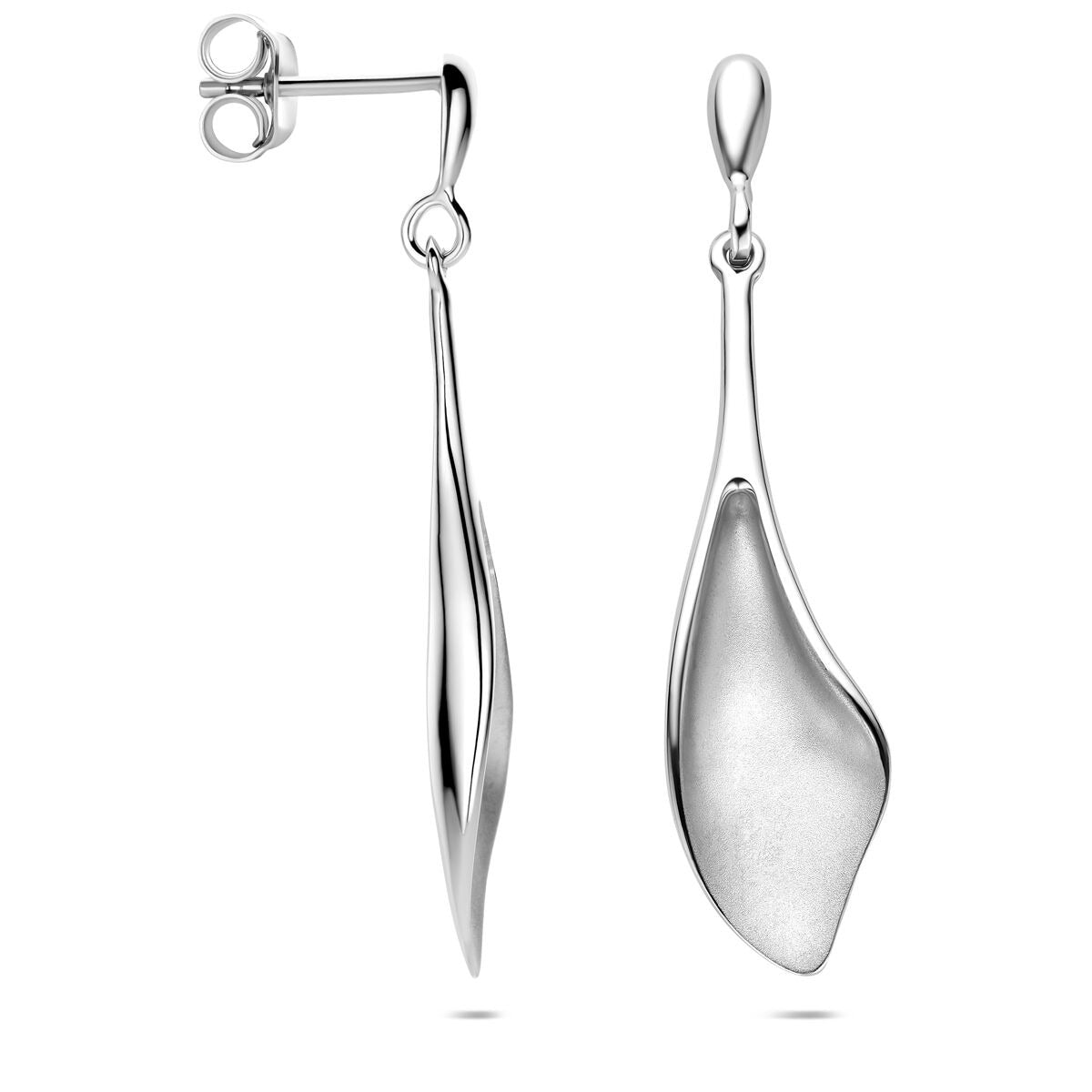 Orecchini pendenti in argento – argento 925 rodiato