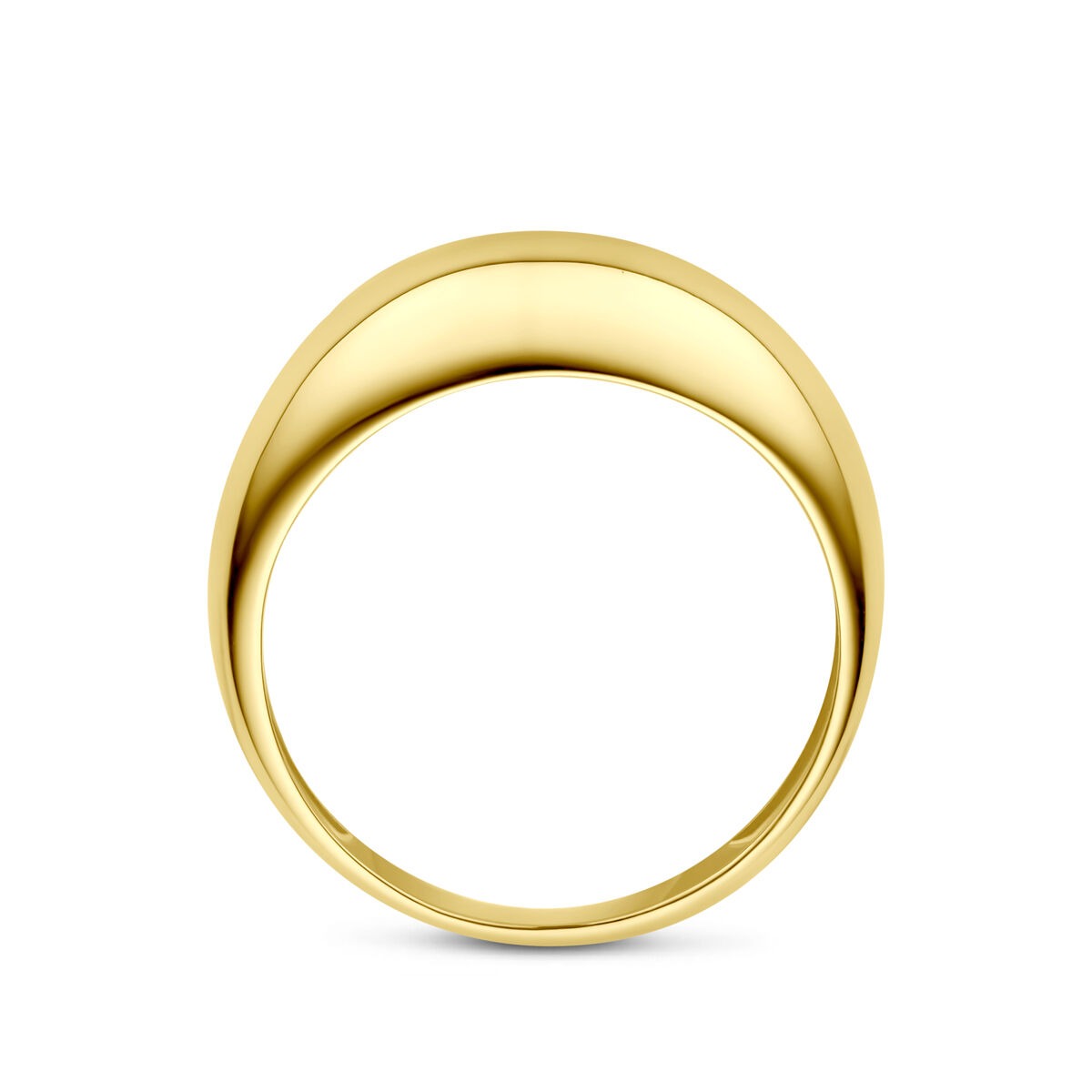 Anello da donna in oro giallo 14k