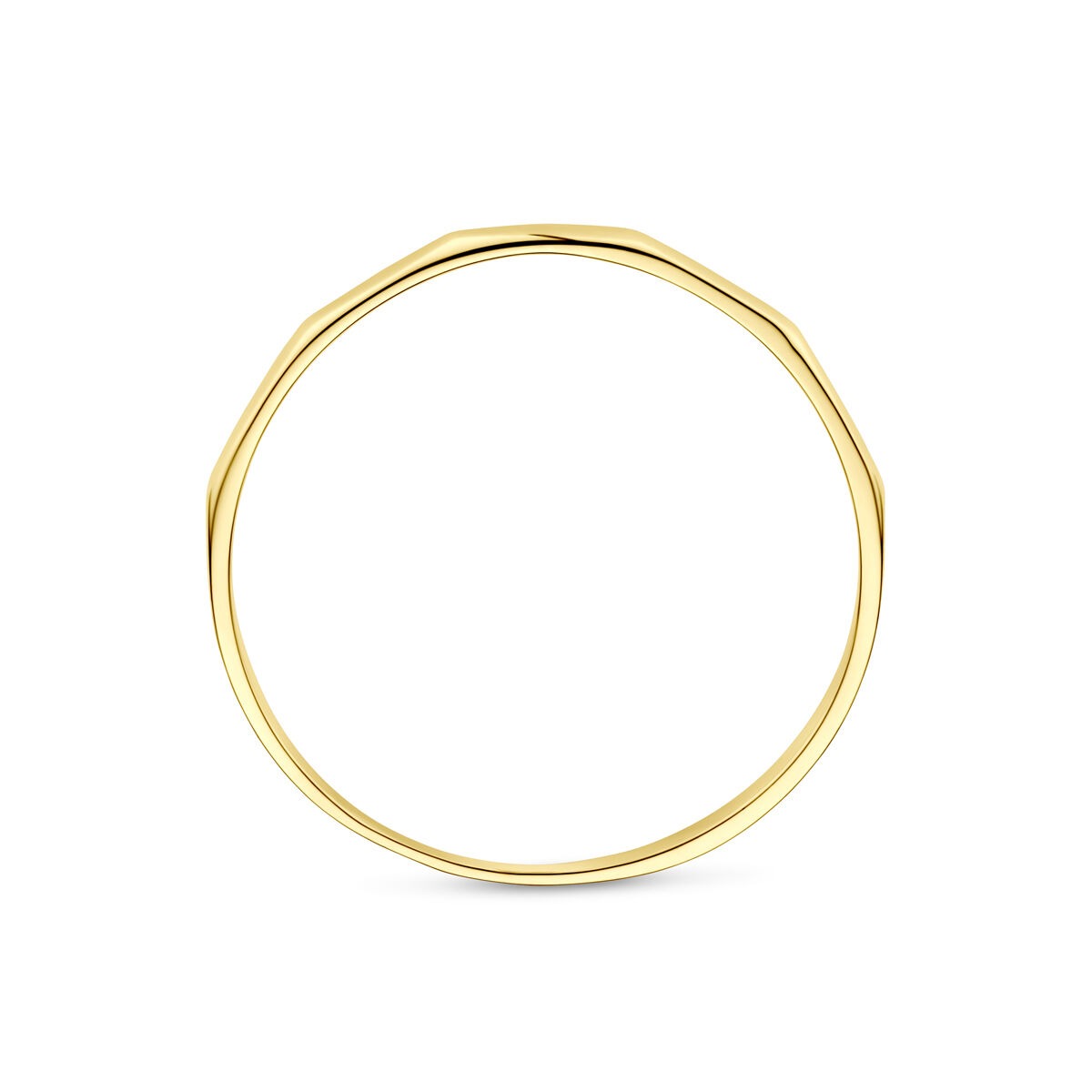 Anello scorrevole in oro giallo 14k – 1.5 mm di larghezza