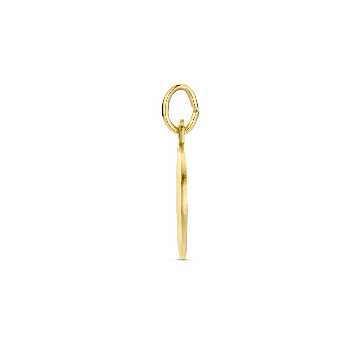 Ciondolo da incidere in oro giallo 14k – dettaglio raffinato e personale
