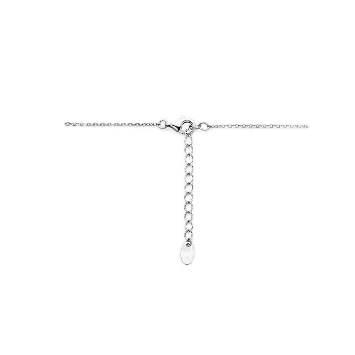 Collana d'argento con perla d'acqua dolce – argento 925 rodiato