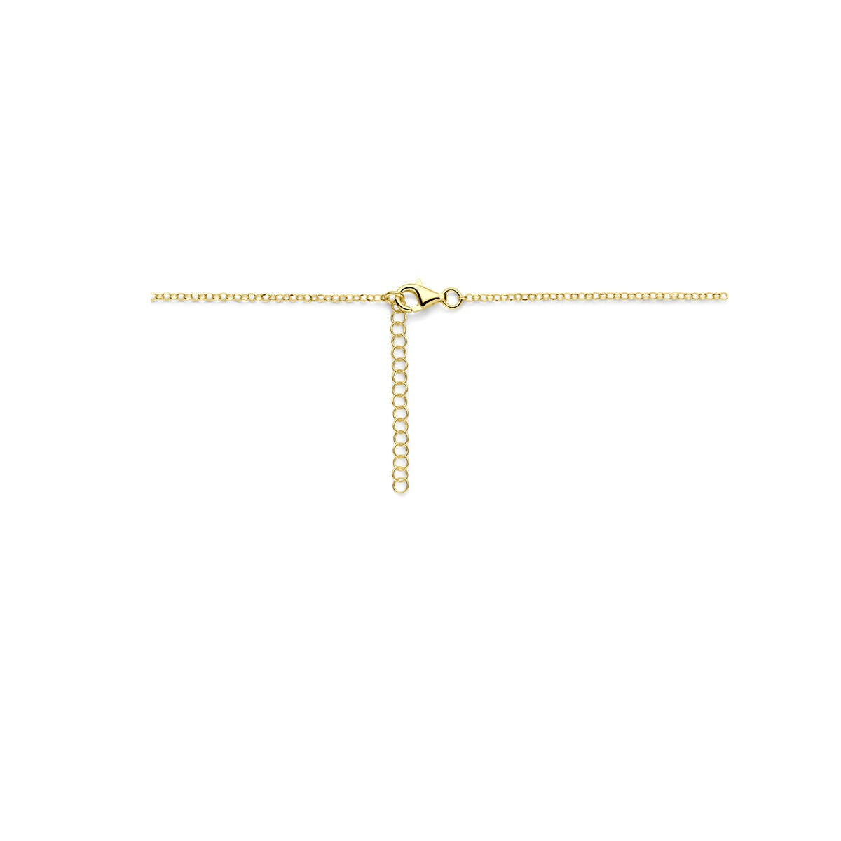 Collana ad ancora in argento dorato – argento 925 dorato giallo