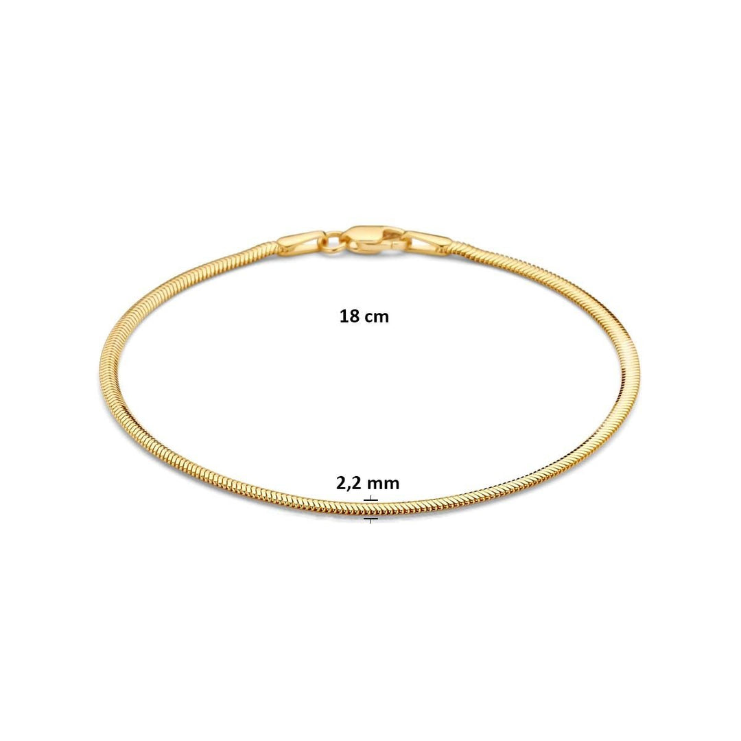 9k geelgouden hanger hart