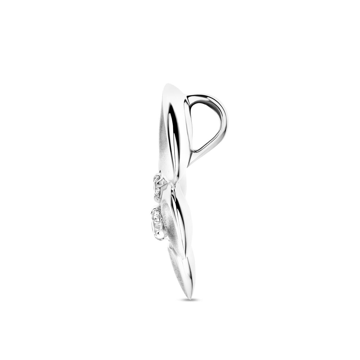 Ciondolo in argento con zirconia – argento 925 rodiato