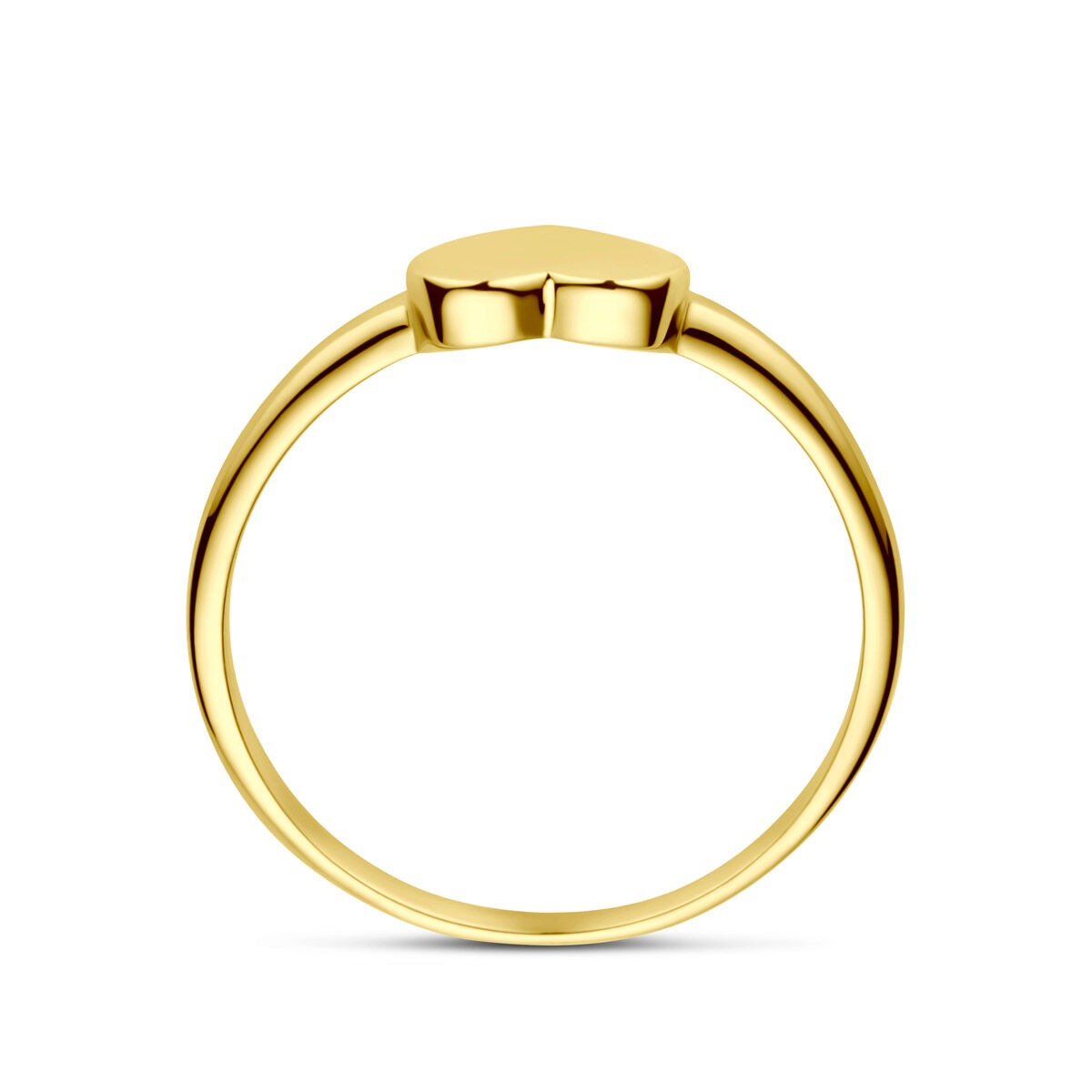 Anello in oro giallo 9k con cuoricino
