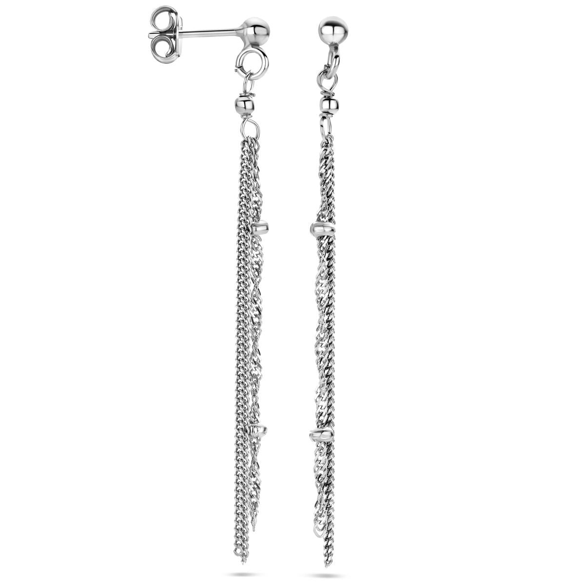 Orecchini pendenti in argento rodiato 925 – Orecchini da Donna