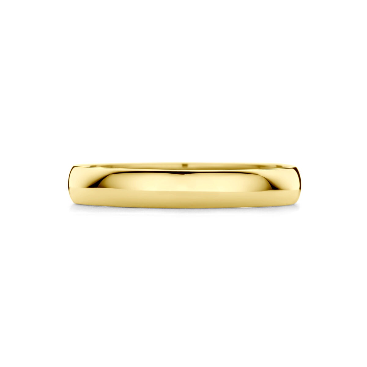 Anello in oro giallo 14k 3mm