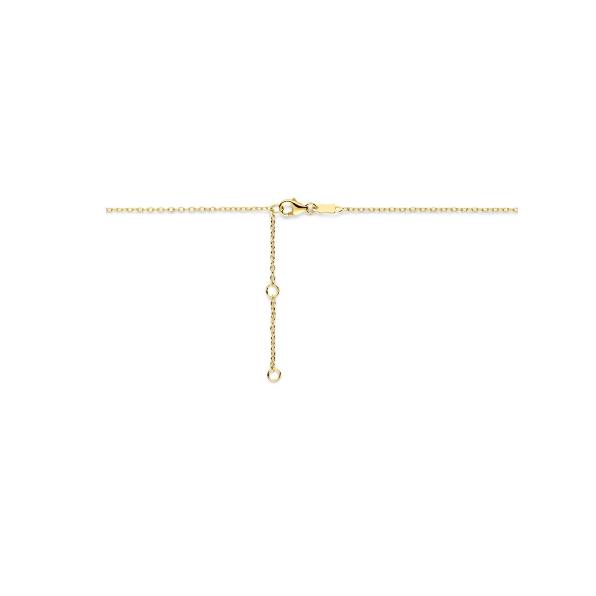Collana da donna in oro 14k con eleganti elementi intermedi