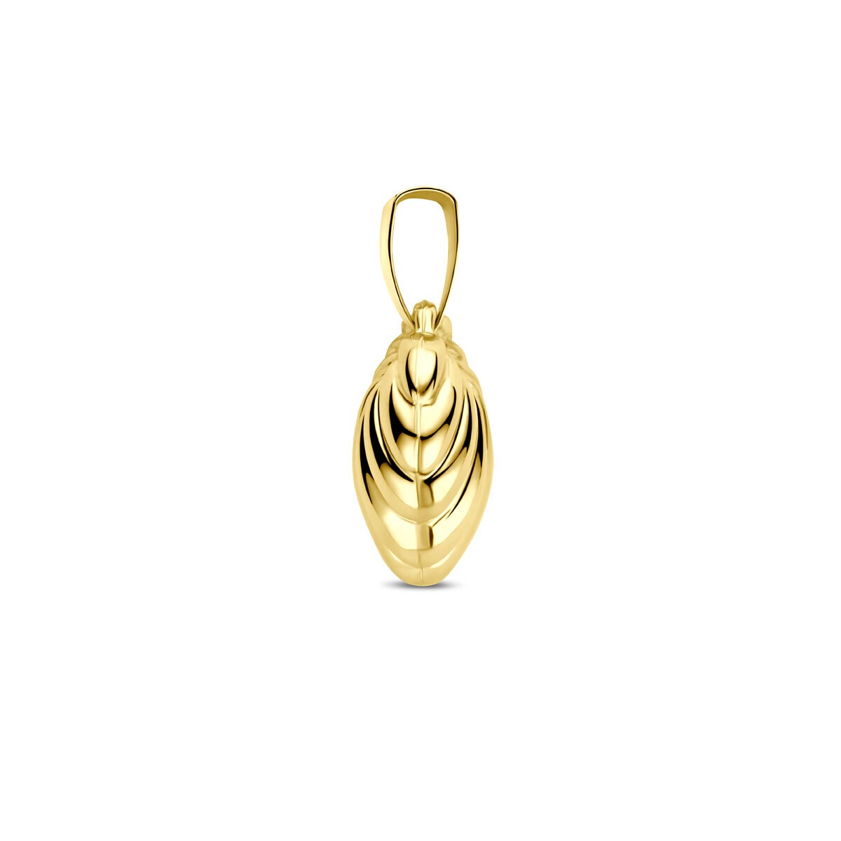 Ciondolo cuoricino in oro giallo 14k 18 mm