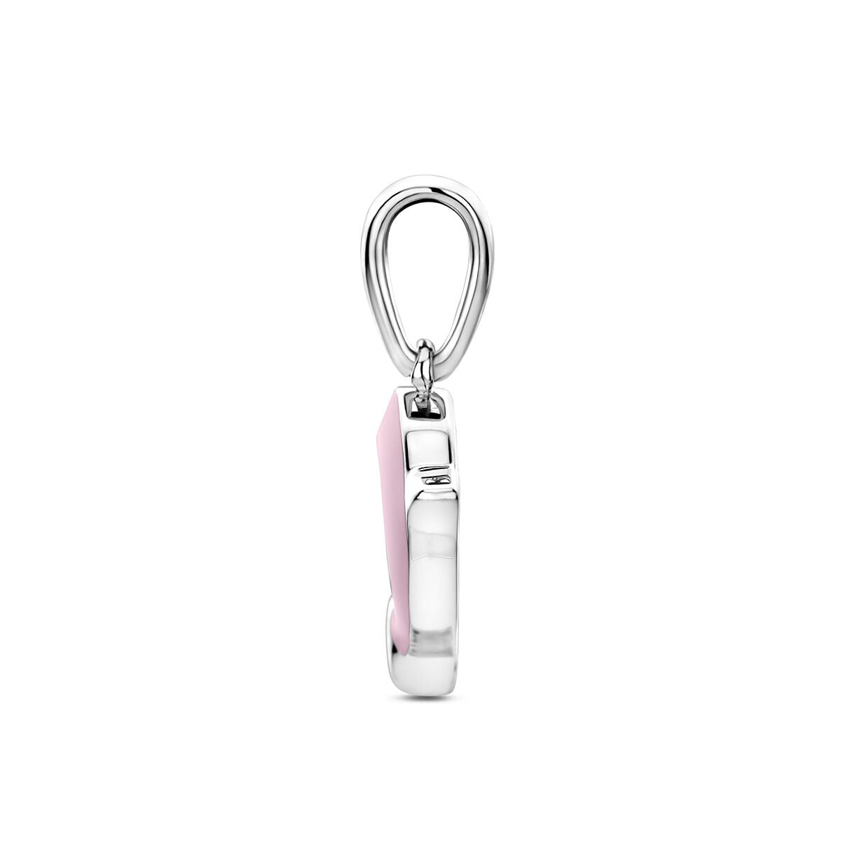 Ciondolo per bambini in argento a forma di delfino – rodiato 925 con smalto