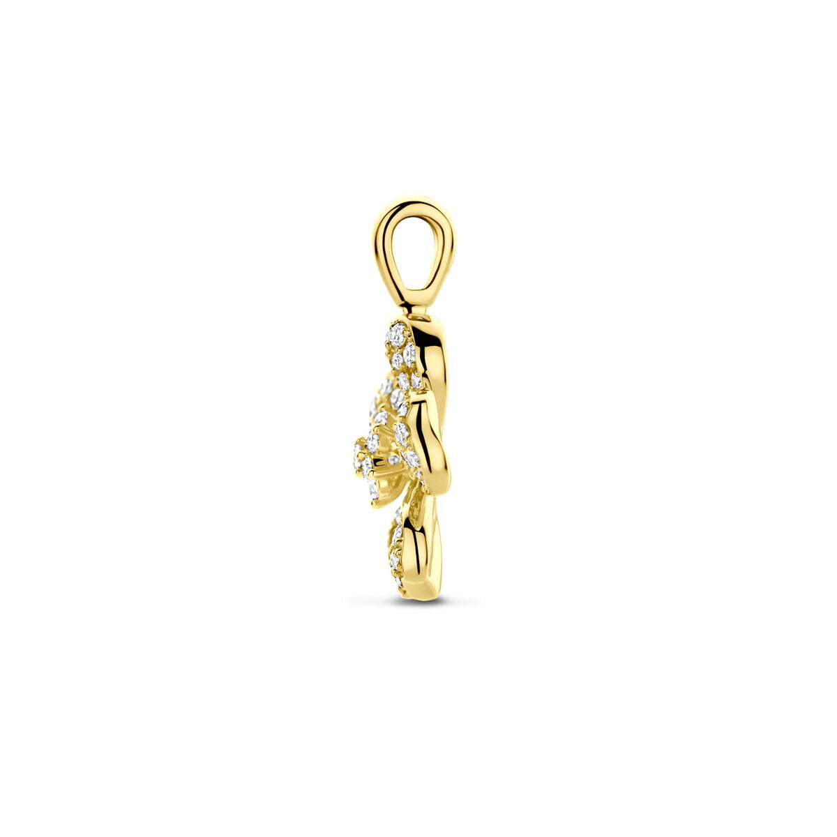 Orecchini a bottone in argento 925 rodiato – forma di conchiglia da donna