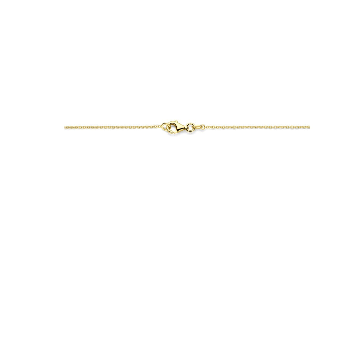 Collana in oro 14k con quarzite blu e verde – Donna