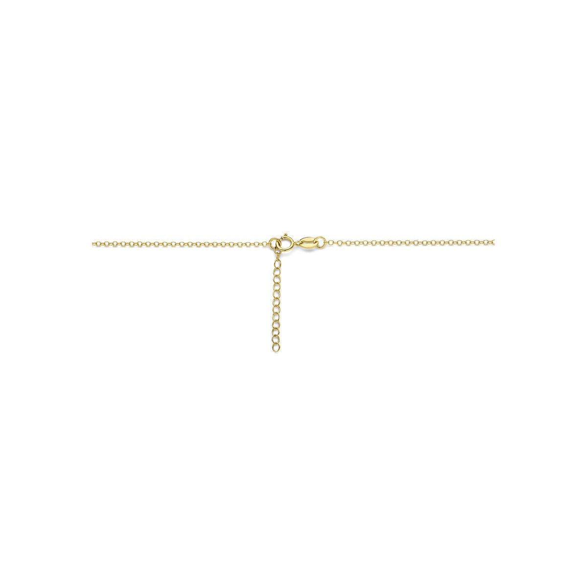 Collana a Y in oro giallo 14k