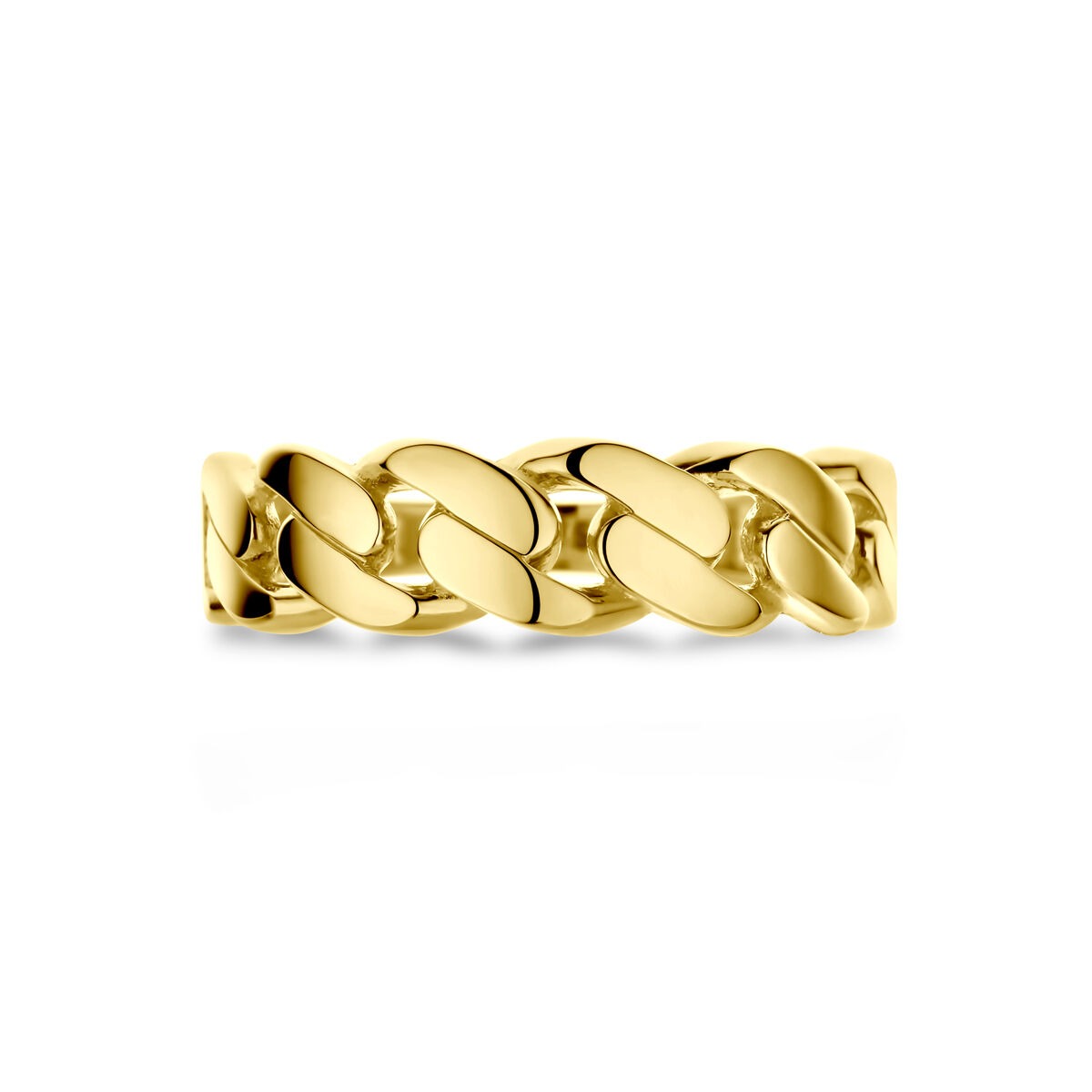 Anello in oro 14K donna – largo 5,5 mm