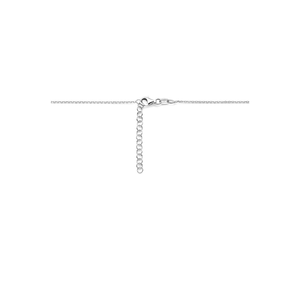 Collana in argento con ciondolo fiocco – argento 925 rodiato