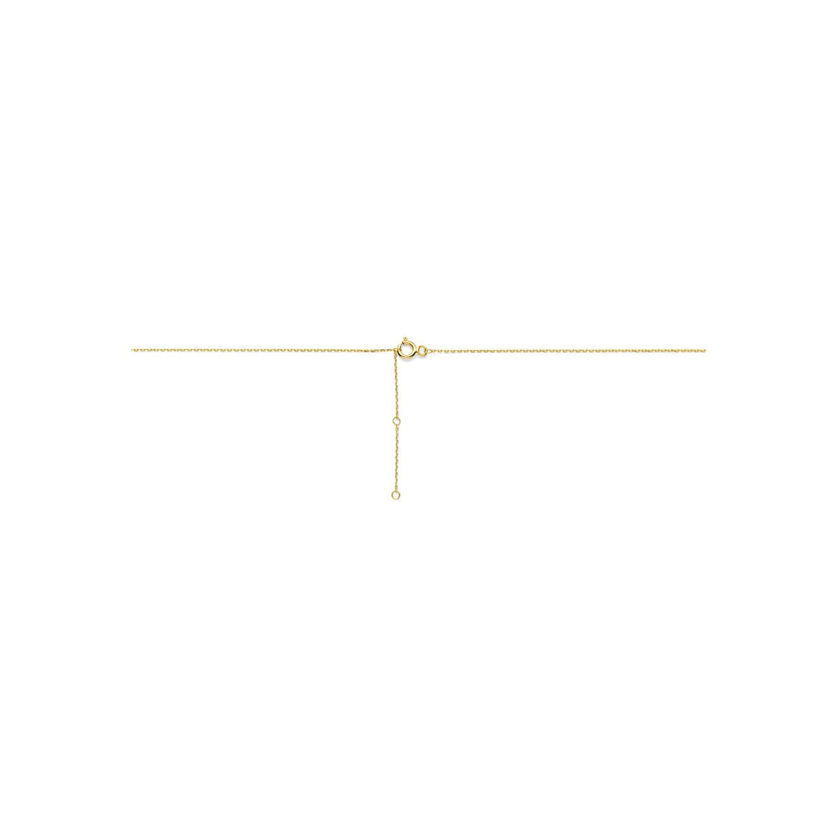 Collier in oro giallo 14k con cuoricino