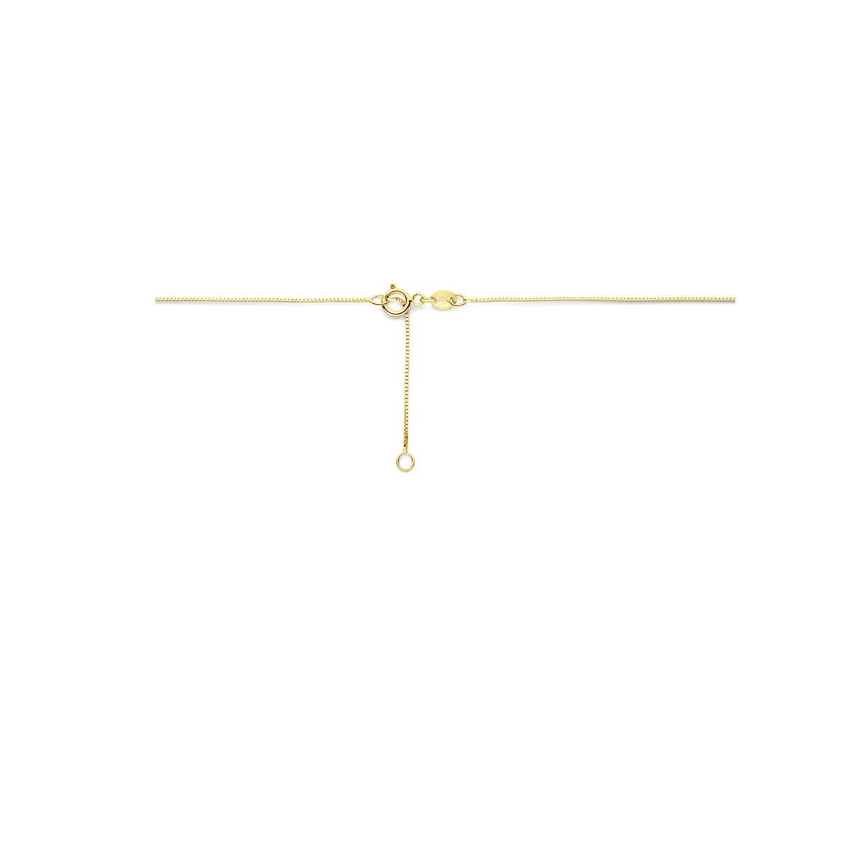 Collana in oro giallo 14k con zircone e perla d'acqua dolce