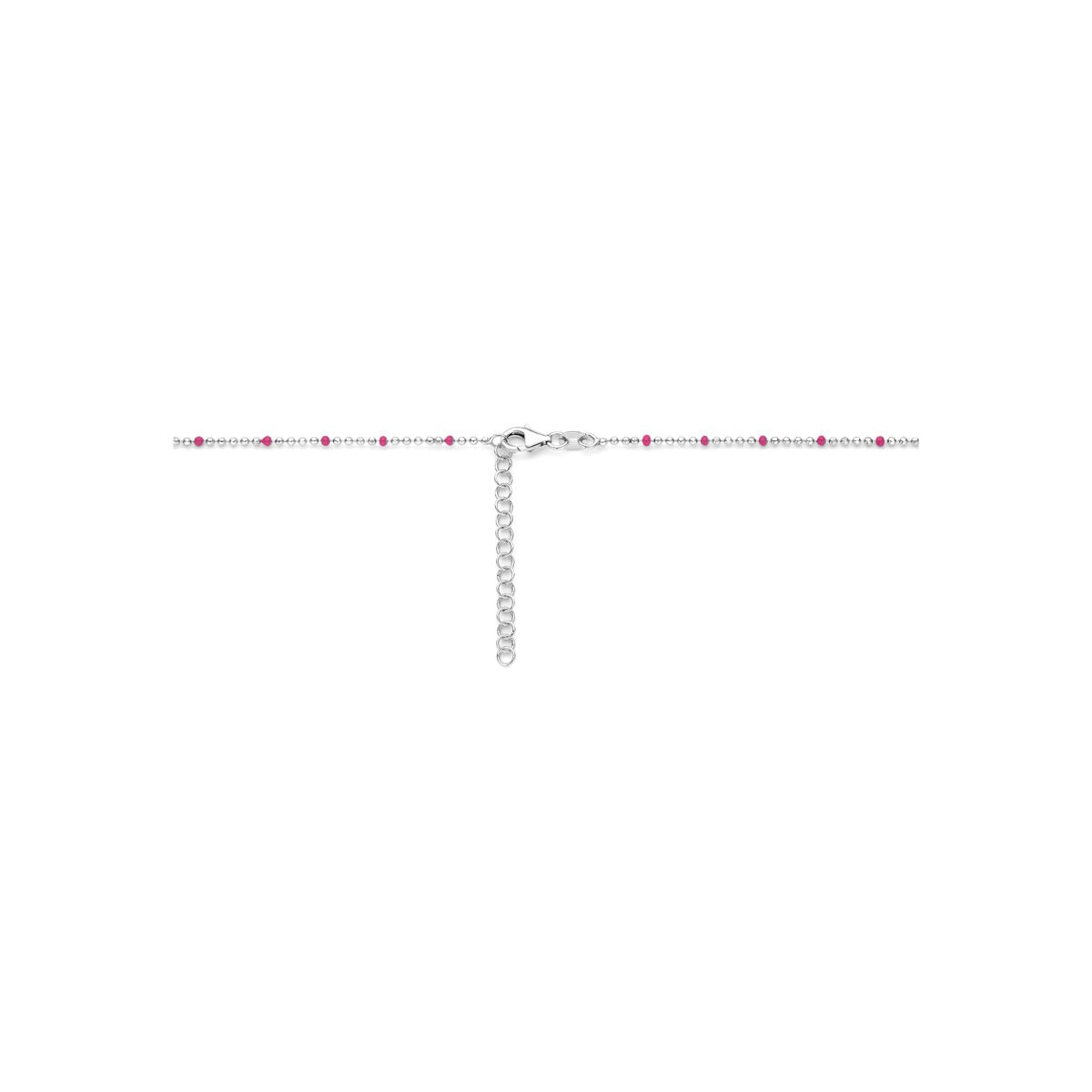 Collana per bambini in argento 925 rodiato con farfalla