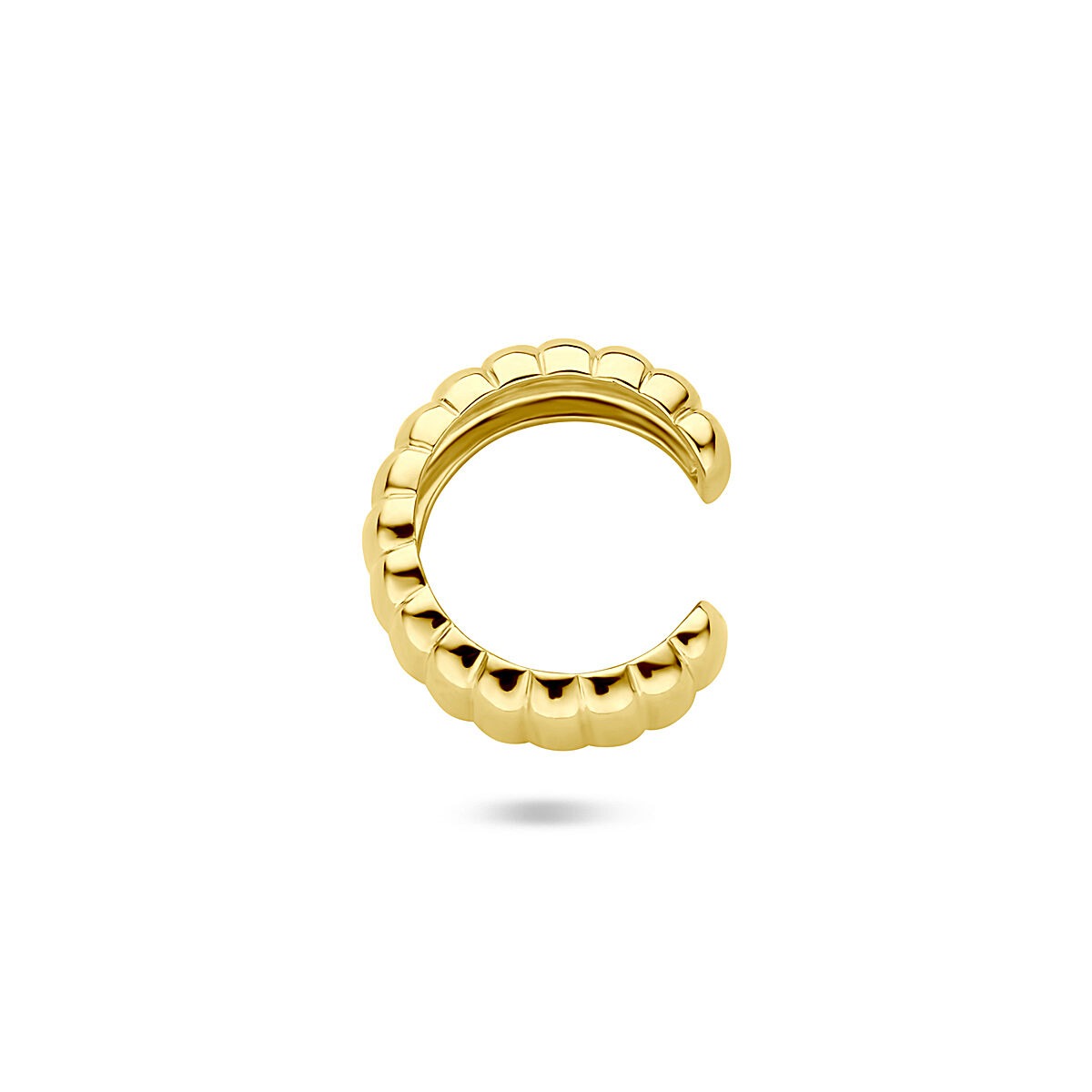 Earcuff in argento dorato