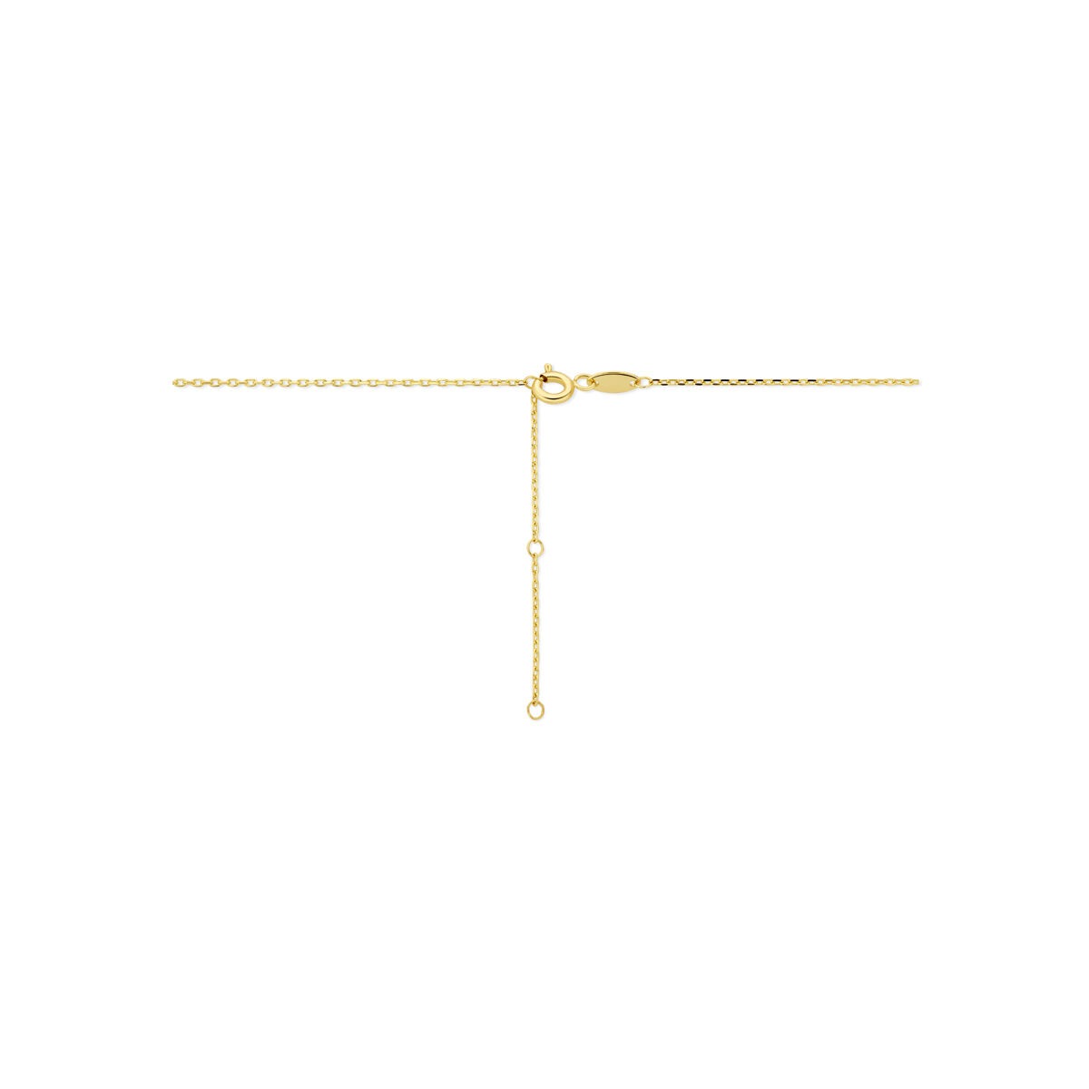 Collana in oro giallo 14k con ciondolo – eleganza raffinata