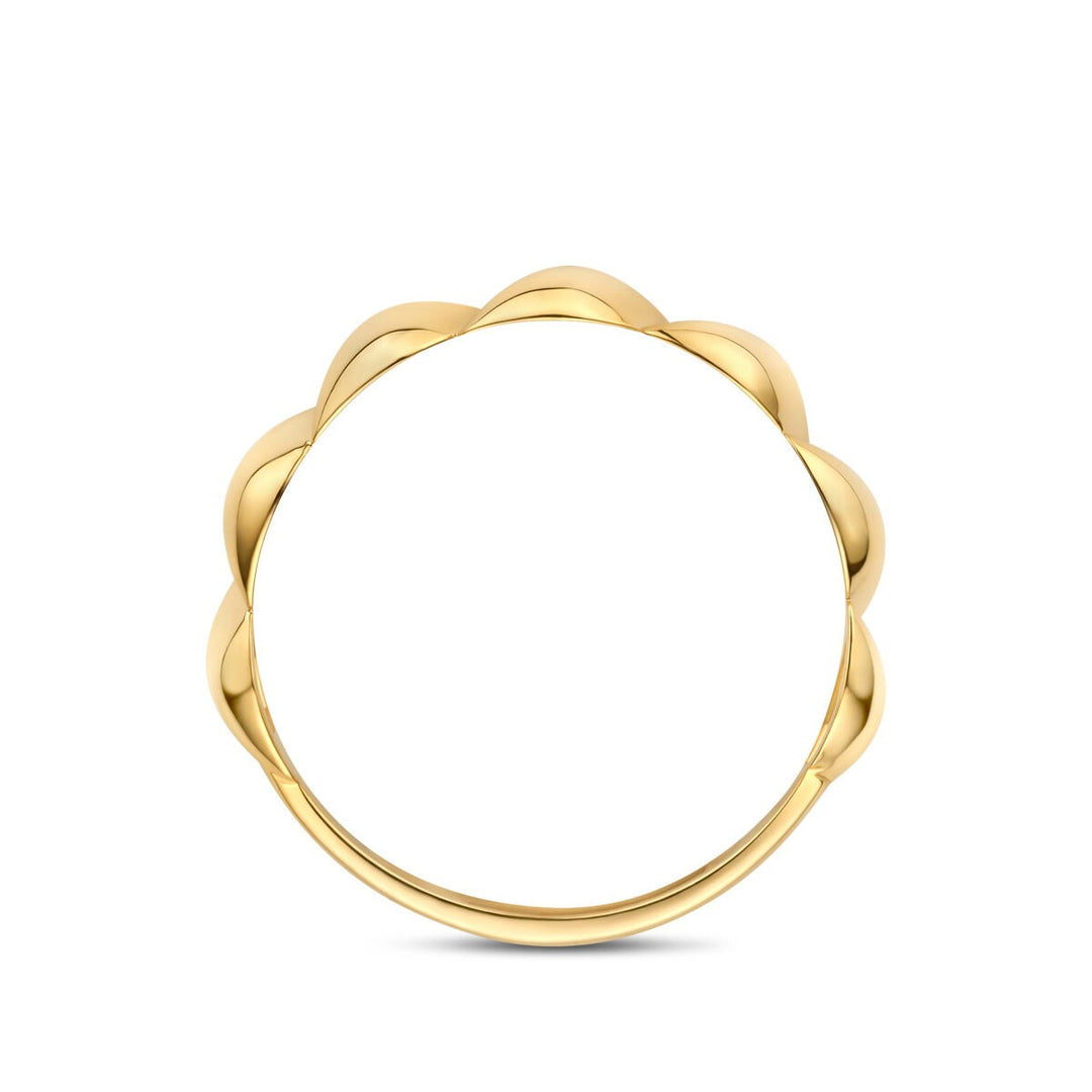 9k Geelgouden damesring