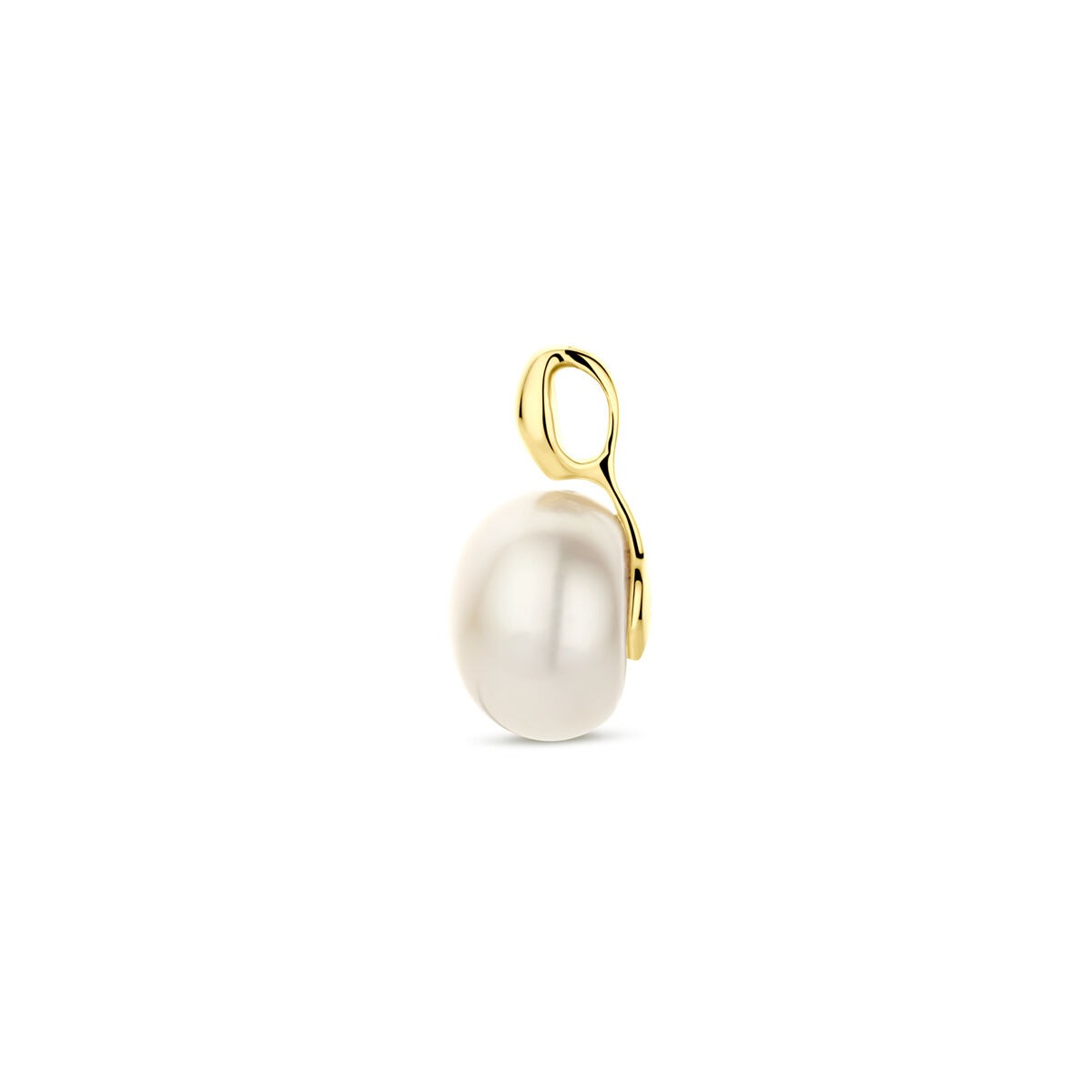 Ciondolo in oro giallo 14k con perla
