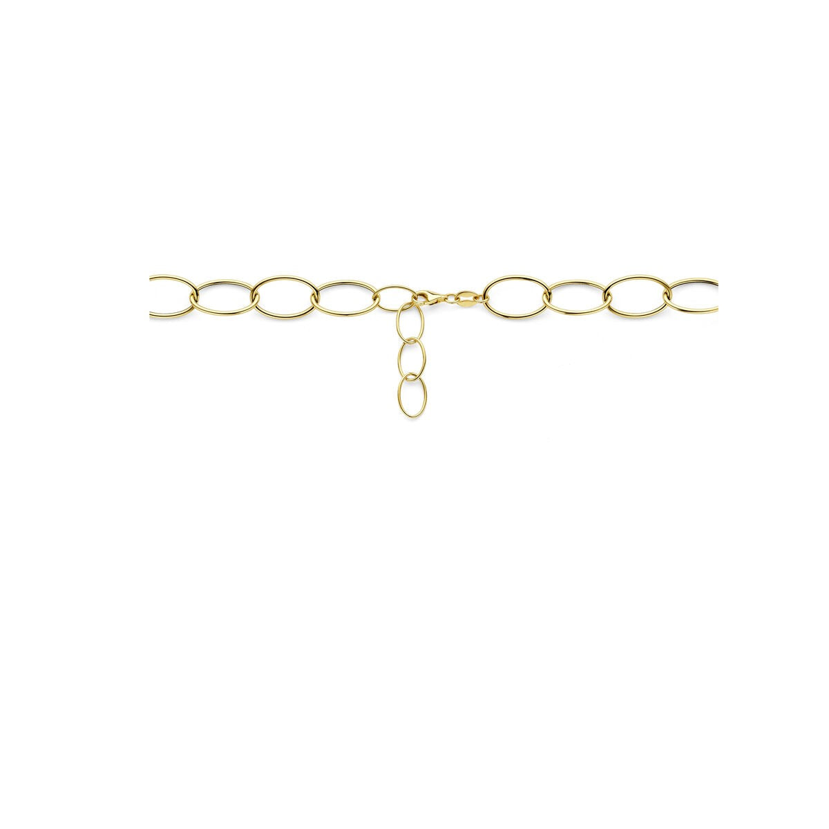 Collana ancora in oro giallo 14k da donna