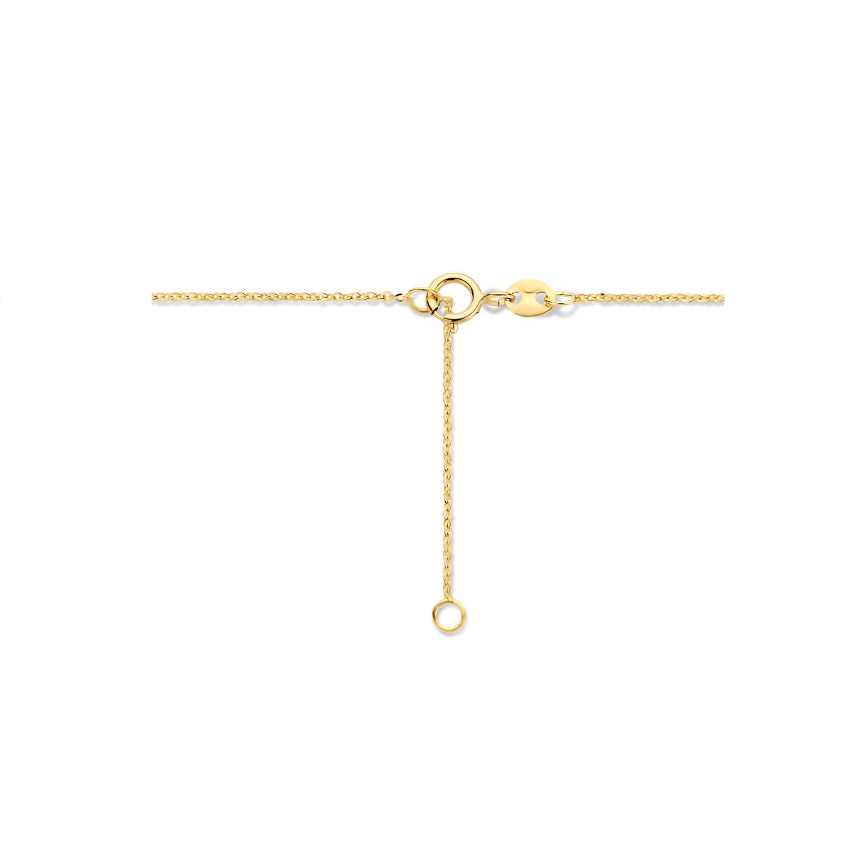 Collana in oro giallo 9k con cuoricino