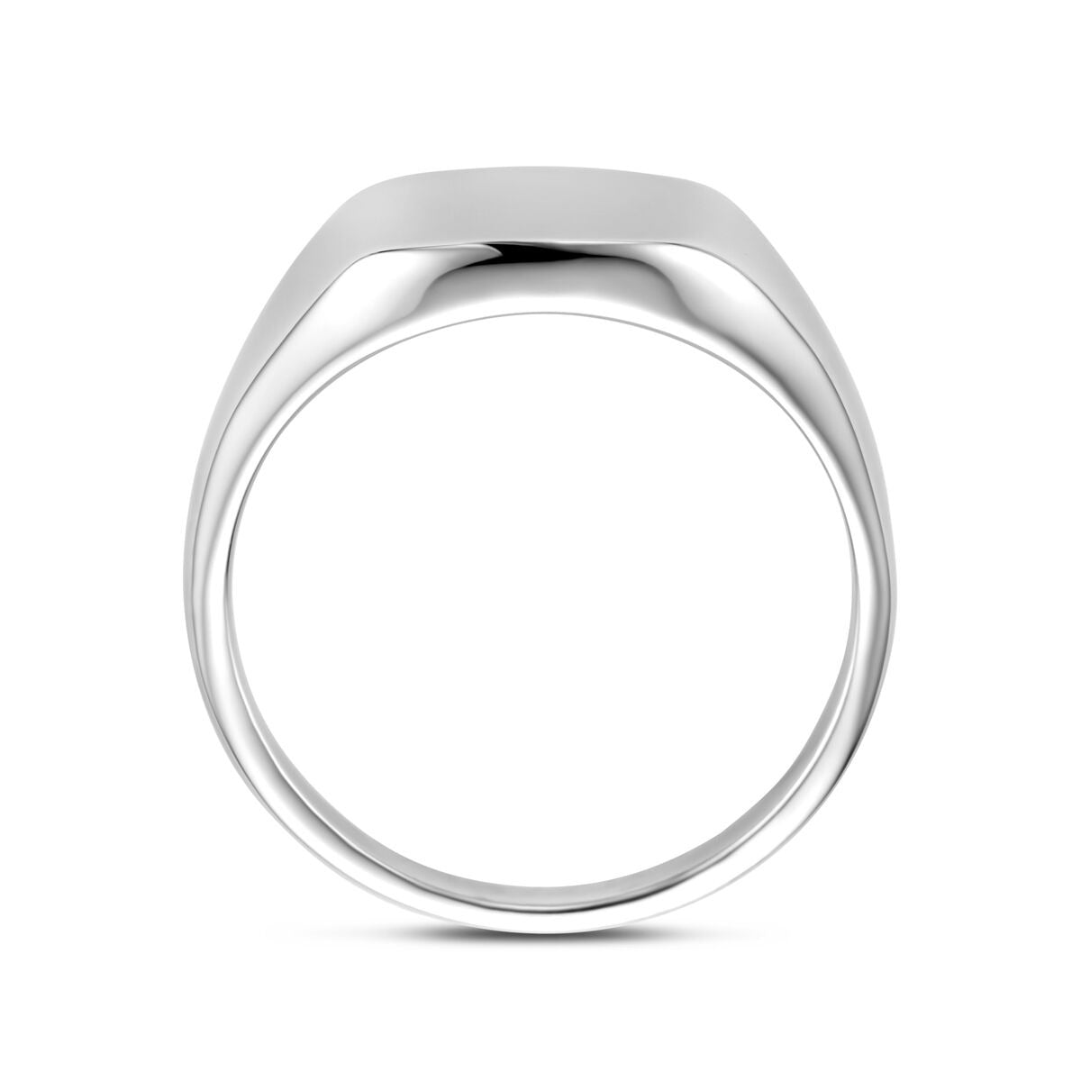 Anello da Incidere in Argento 925 Rodiato