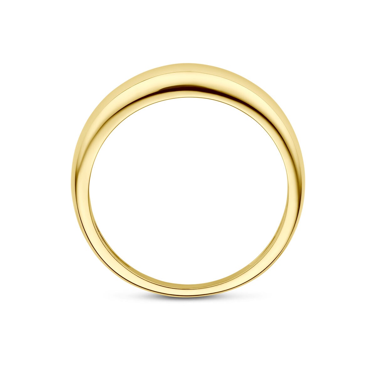 Anello in oro giallo 14k – 5 mm di larghezza