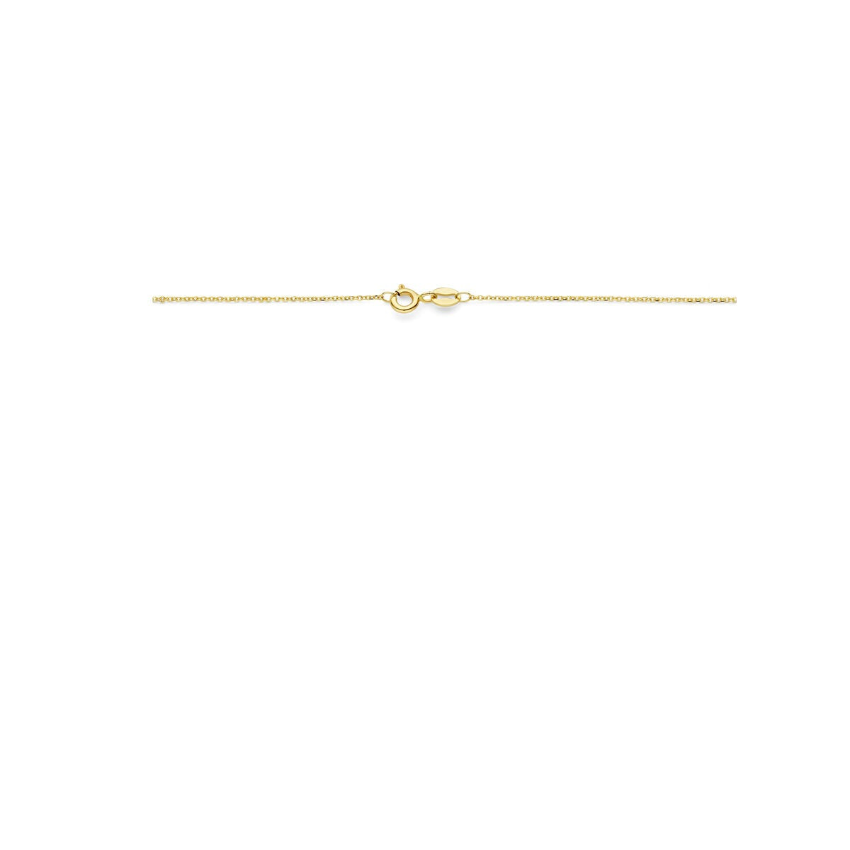 Collana in oro giallo 14k con tubetti