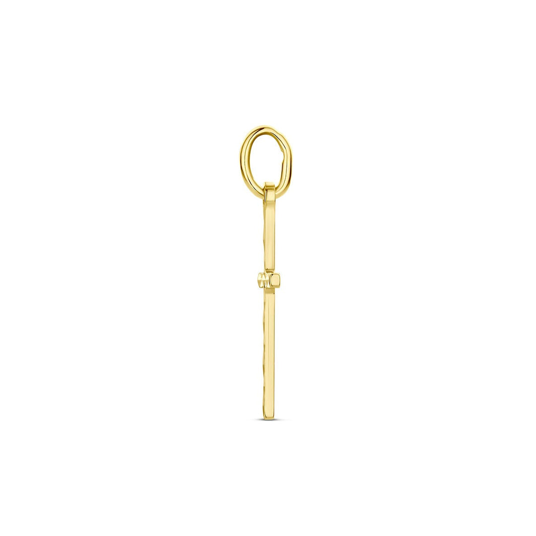 9k Geelgouden kruishanger
