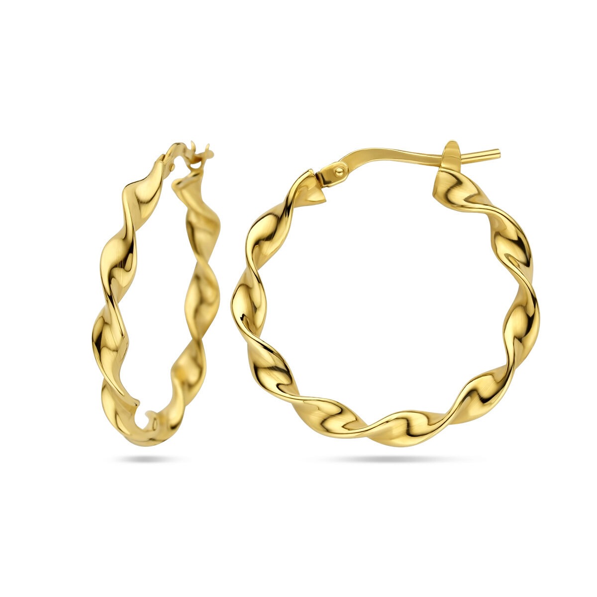 Orecchini in Argento 925 Placcati in Oro Giallo
