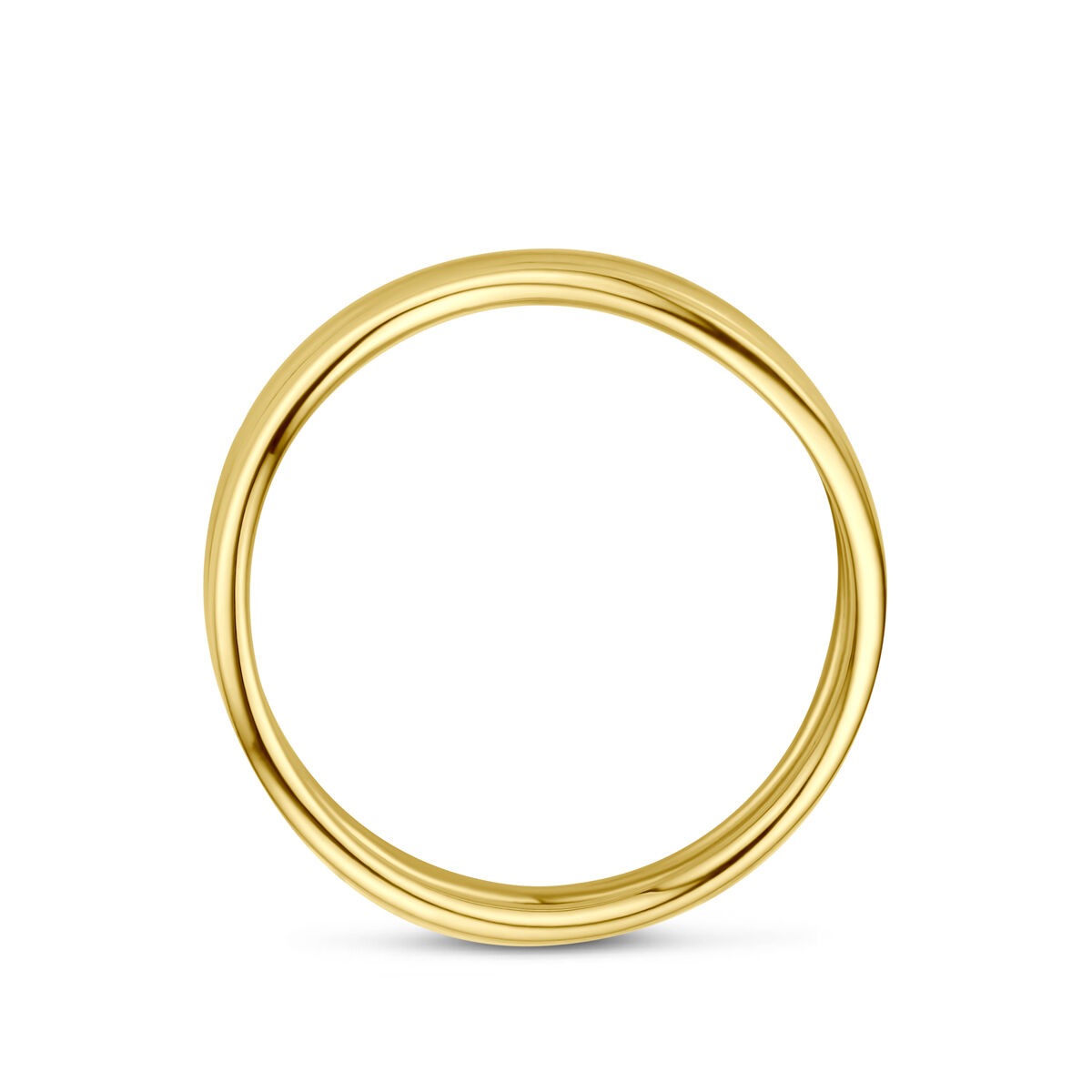 Anello in oro giallo 14k 8,5 mm da donna
