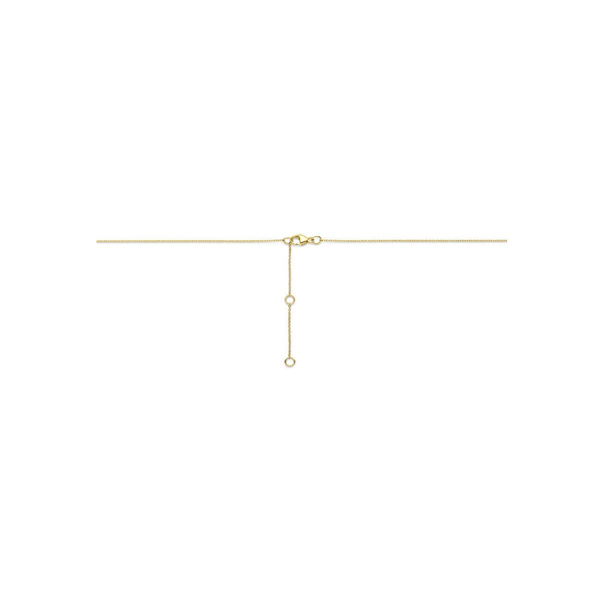 Collana in oro 14k con diamante lab grown