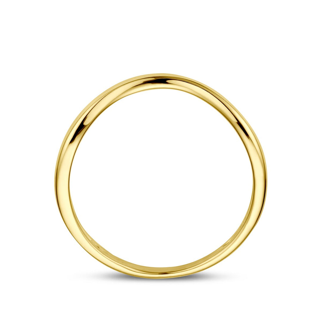 9k Geelgouden damesring
