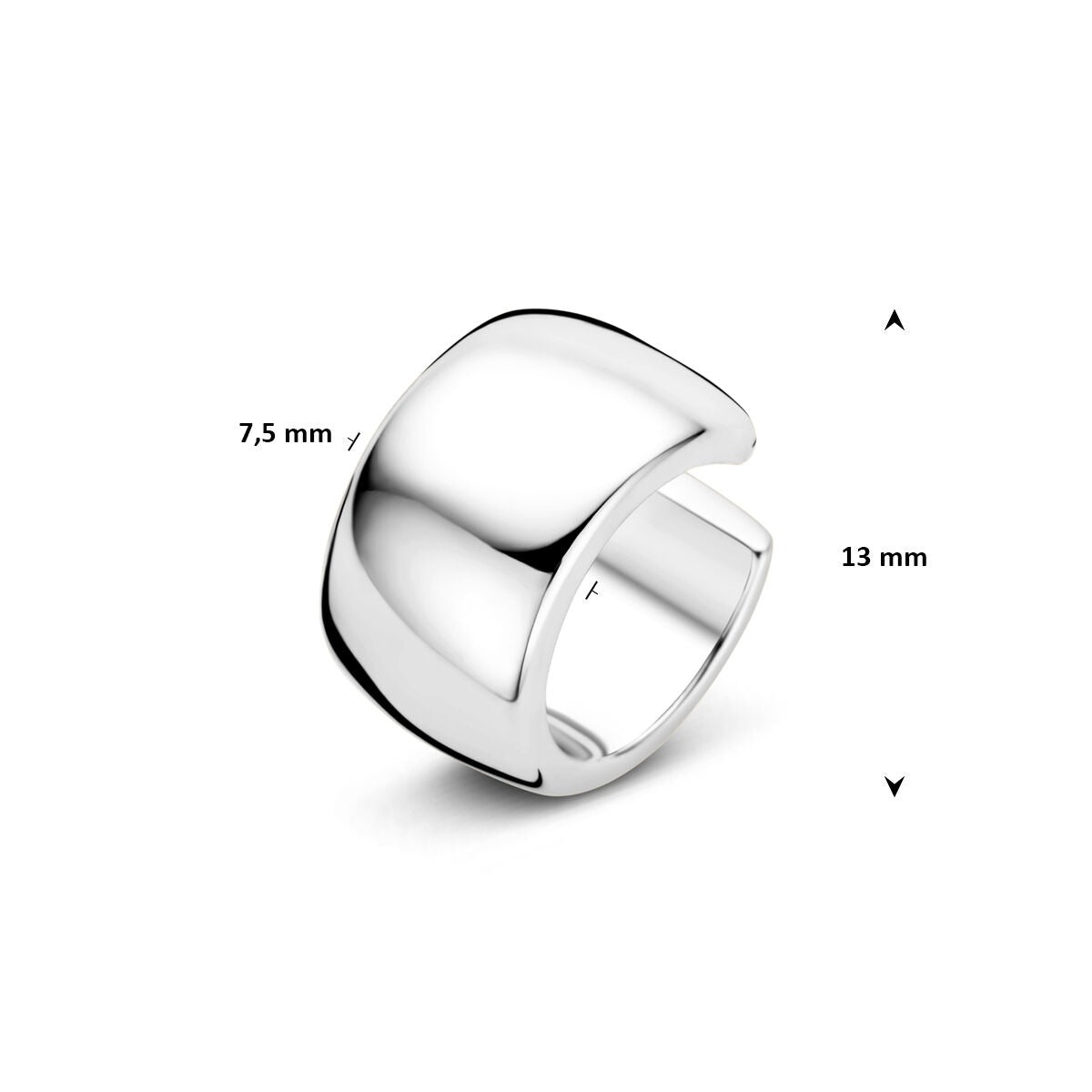 Ear Cuff in Argento 925